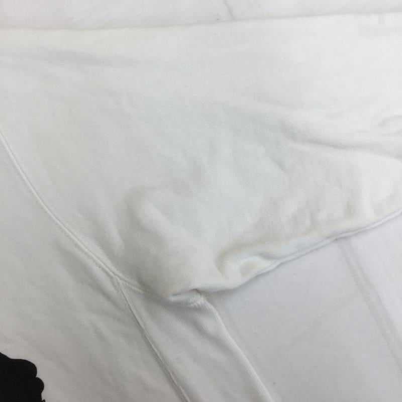 ノーパンティーズ NO PANTIES トレーナー 長袖 M プリント 白 / ホワイト / メンズ USED 古着 中古 10074893