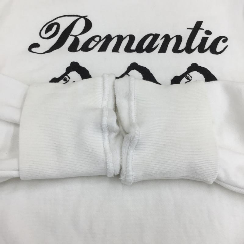 ノーパンティーズ NO PANTIES トレーナー 長袖 M プリント 白 / ホワイト / メンズ USED 古着 中古 10074893