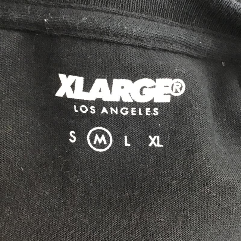 エクストララージ XLARGE Tシャツ 半袖 M プリント 黒 / ブラック / メンズ USED 古着 中古 10074942