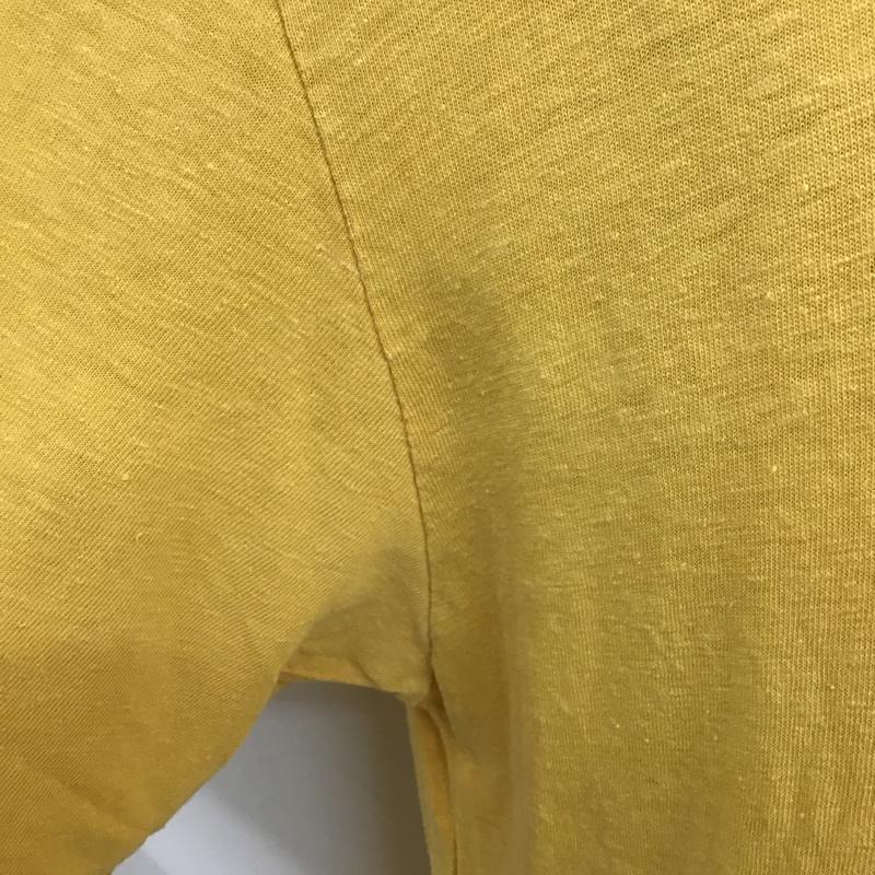 デウスエクスマキナ DEUS EX MACHINA Tシャツ 半袖 M ロゴ、文字 黄 / イエロー / メンズ USED 古着 中古 10075002