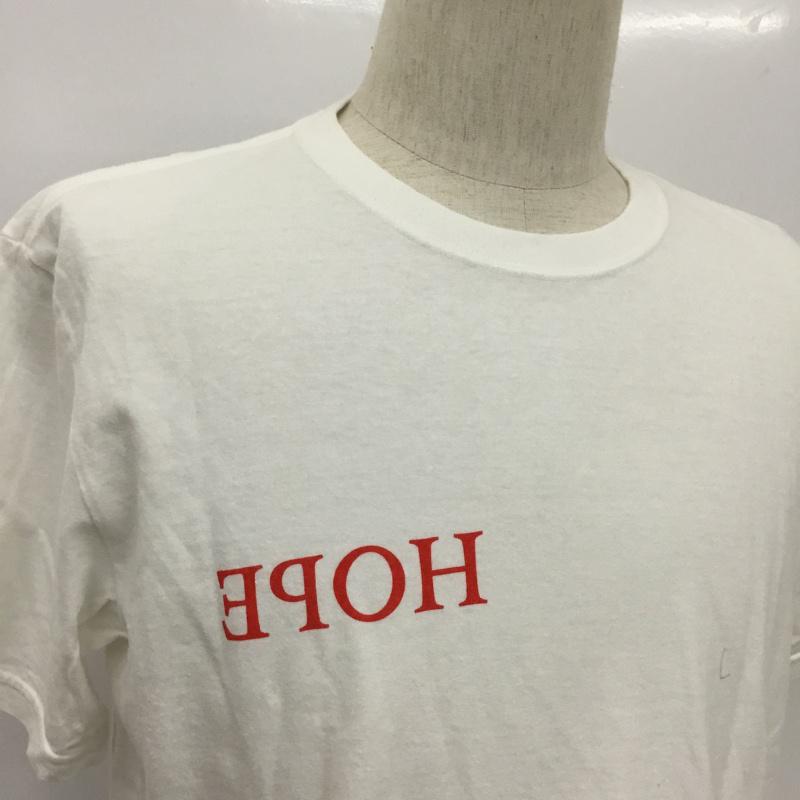 タンタン TANG TANG Tシャツ 半袖 M ロゴ、文字 白 / ホワイト / メンズ USED 古着 中古 10075062