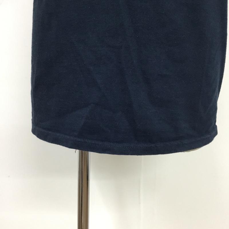 ブリクストン BRIXTON Tシャツ 半袖 M ロゴ、文字 X プリント 紺 / ネイビー / メンズ USED 古着 中古 10075067