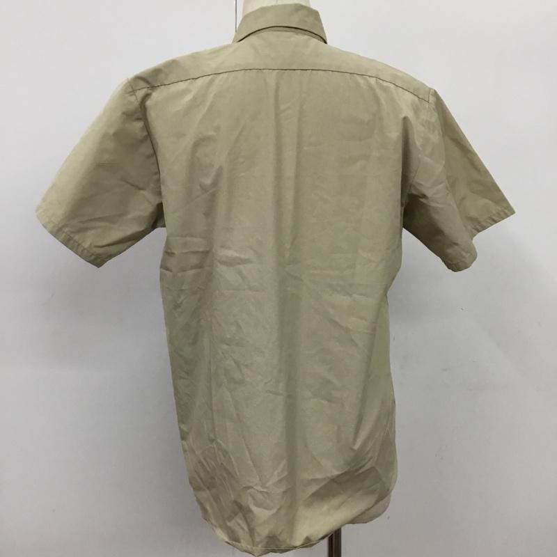 コリスコ CORISCO シャツ、ブラウス 半袖 M 無地 ベージュ / ベージュ / メンズ USED 古着 中古 10075070