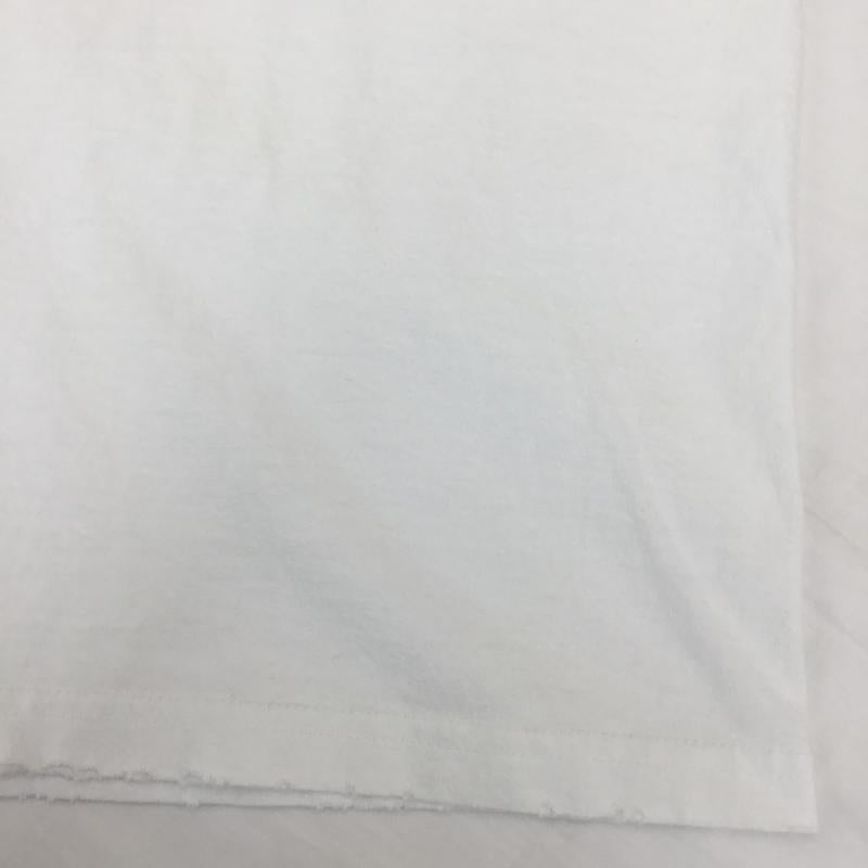 ユーズドクロージング used clothes Tシャツ 半袖 GALLERY DEPT ギャラリーデプト BEVERLY HILLS TEE ダメージ加工 タグ付 M ロゴ、文字 白 / ホワイト / メンズ USED 古着 中古 10075149