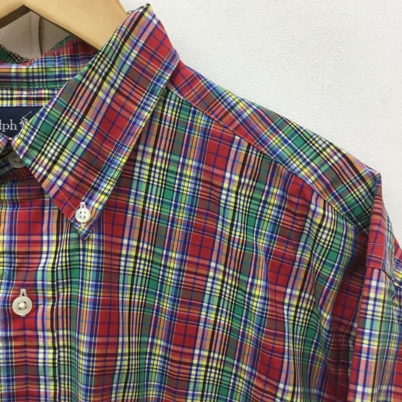 ラルフローレン RALPHLAUREN シャツ、ブラウス 長袖 L チェック メンズ USED 古着 中古 10075155