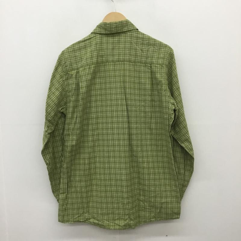 カーハート Carhartt シャツ、ブラウス 長袖 M チェック 黄緑 / イエローグリーン / メンズ USED 古着 中古 10075156