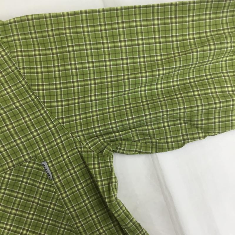カーハート Carhartt シャツ、ブラウス 長袖 M チェック 黄緑 / イエローグリーン / メンズ USED 古着 中古 10075156