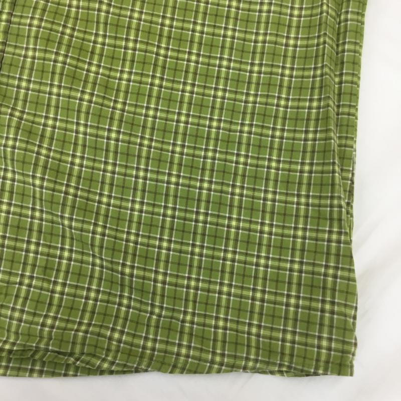 カーハート Carhartt シャツ、ブラウス 長袖 M チェック 黄緑 / イエローグリーン / メンズ USED 古着 中古 10075156