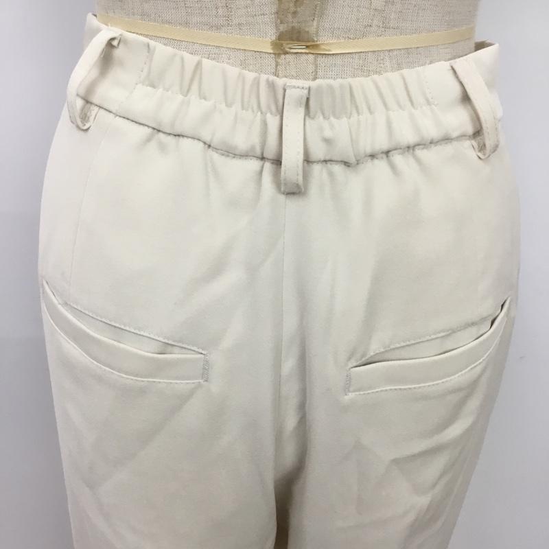 ローリーズファーム LOWRYS FARM パンツ スラックス M 無地 白 / ホワイト / レディース USED 古着 中古 10075276