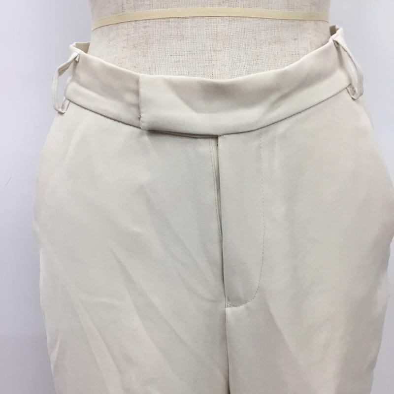 ローリーズファーム LOWRYS FARM パンツ スラックス M 無地 白 / ホワイト / レディース USED 古着 中古 10075276
