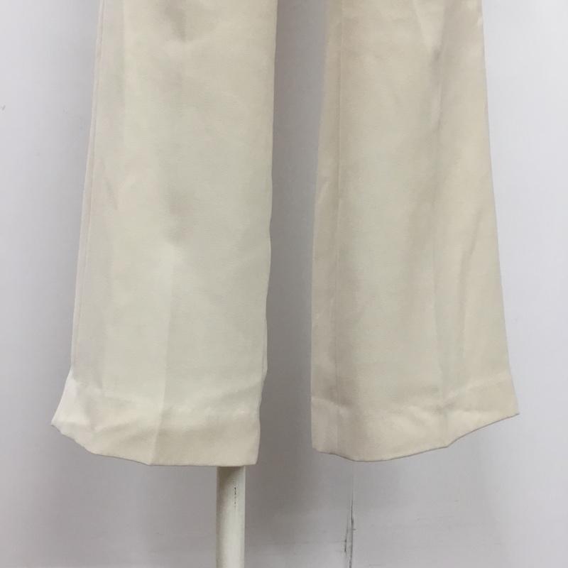 ローリーズファーム LOWRYS FARM パンツ スラックス M 無地 白 / ホワイト / レディース USED 古着 中古 10075276