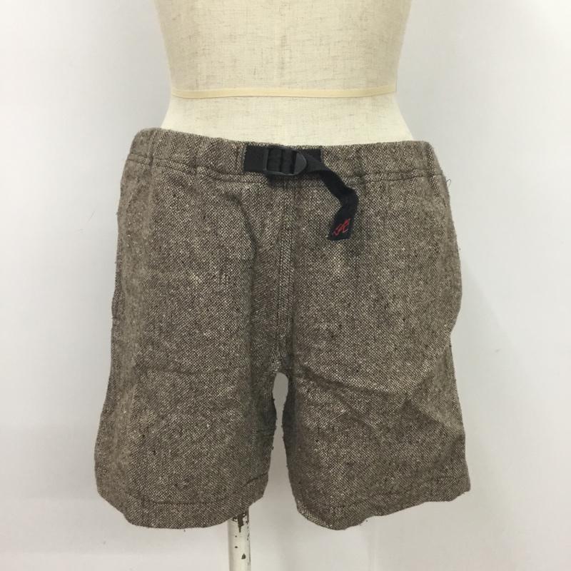 グラミチ GRAMICCI パンツ ショートパンツ S 無地 茶 / ブラウン / レディース USED 古着 中古 10075280