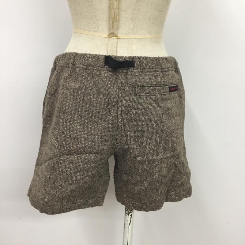 グラミチ GRAMICCI パンツ ショートパンツ S 無地 茶 / ブラウン / レディース USED 古着 中古 10075280