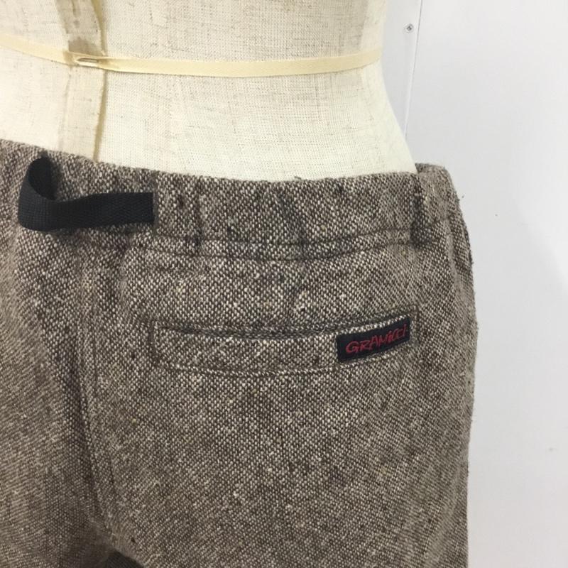 グラミチ GRAMICCI パンツ ショートパンツ S 無地 茶 / ブラウン / レディース USED 古着 中古 10075280
