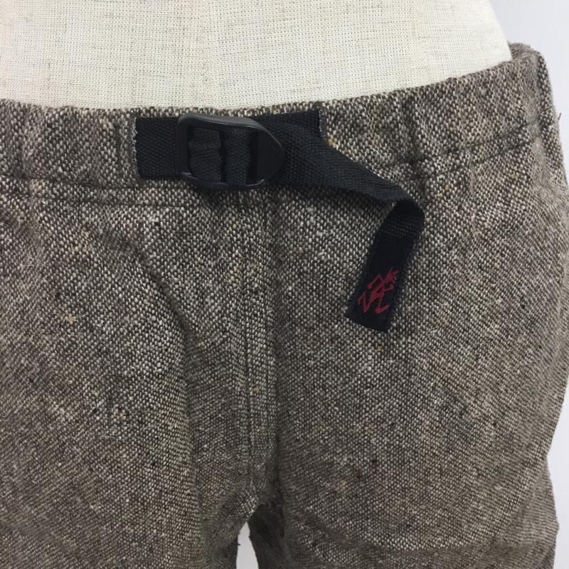 グラミチ GRAMICCI パンツ ショートパンツ S 無地 茶 / ブラウン / レディース USED 古着 中古 10075280