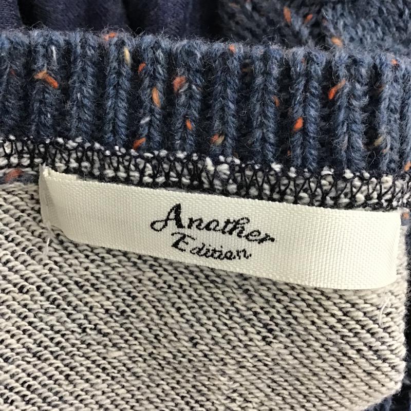 アナザーエディション Anather Edition ニット、セーター 七分袖 無地 マルチカラー / マルチカラー / レディース USED 古着 中古 10075298