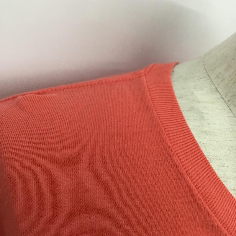 ハフ HUF Tシャツ 半袖 XL 無地 X ロゴ、文字 桃 / ピンク / メンズ USED 古着 中古 10075311