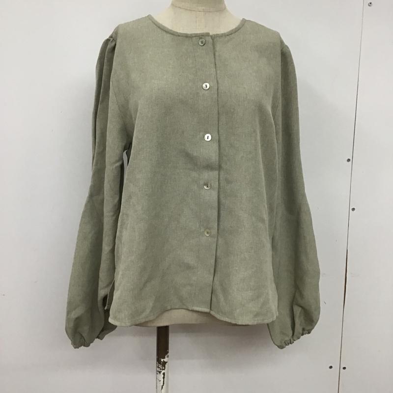 ティティベイト titivate シャツ、ブラウス 長袖 タグ付 M 無地 マルチカラー / マルチカラー / レディース USED 古着 中古 10075362
