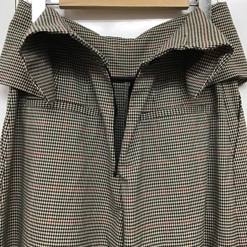 ザラウーマン ZARA WOMAN ボトムス ボトムス ワイドパンツ XS チェック マルチカラー / マルチカラー / レディース USED 古着 中古 10075372