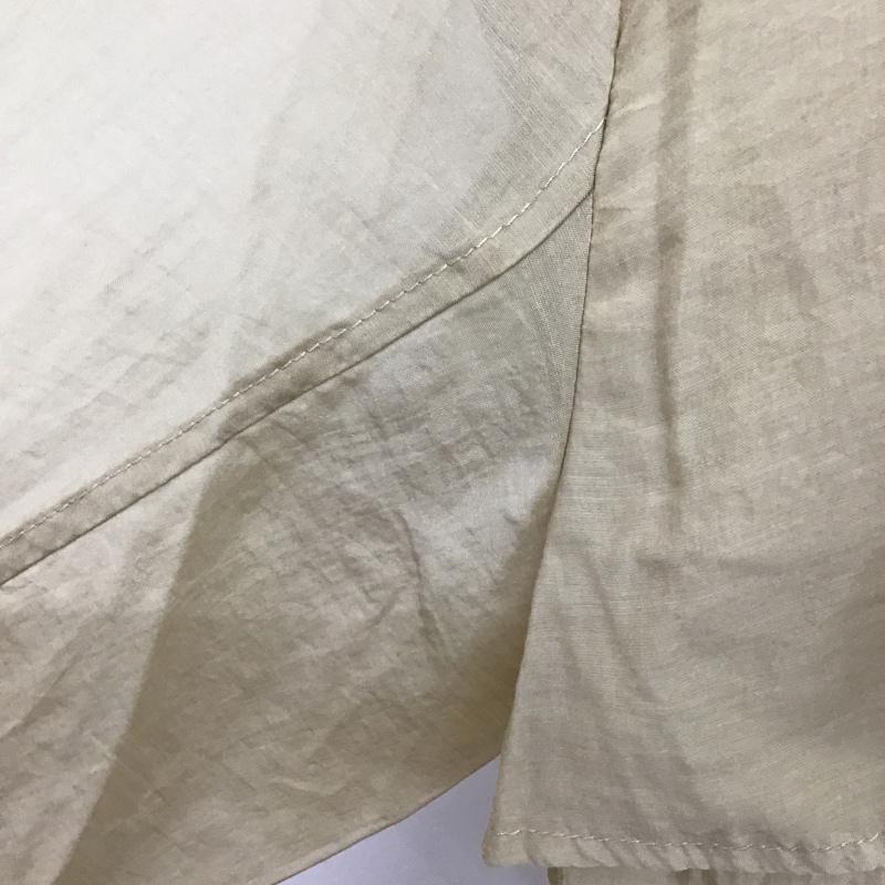 ニコアンド niko and... コート トレンチコート 薄手トレンチ M 無地 ベージュ / ベージュ / レディース USED 古着 中古 10075382