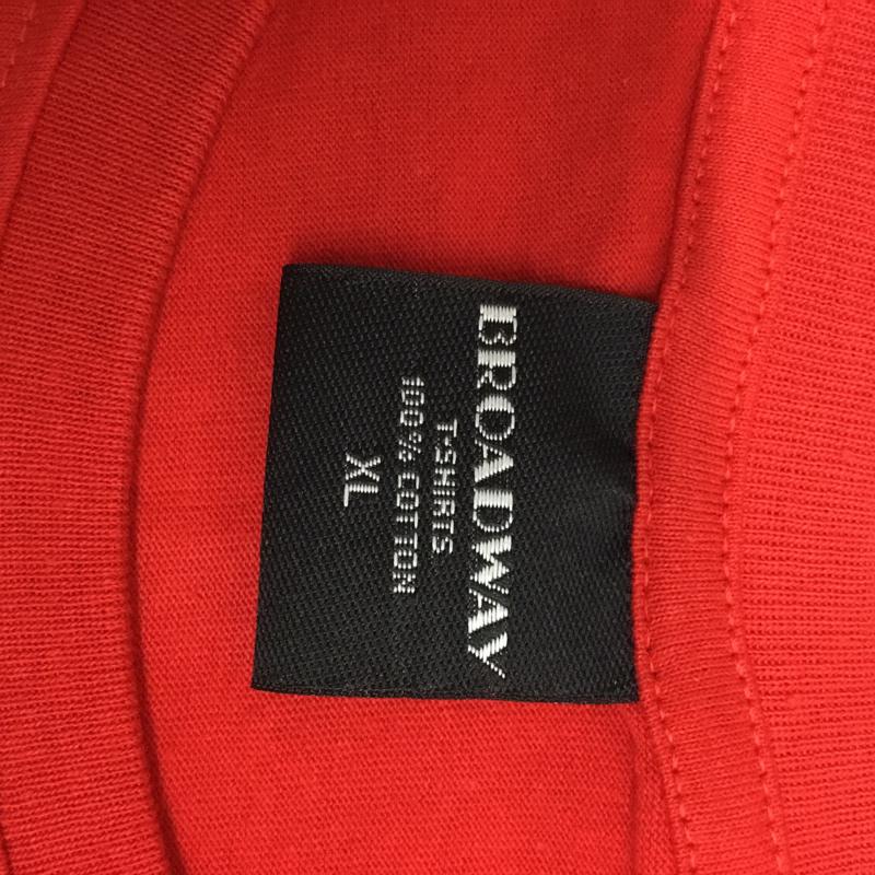 古着 USED Tシャツ 半袖 movie music バンT XL プリント 赤 / レッド / メンズ USED 古着 中古 10075443