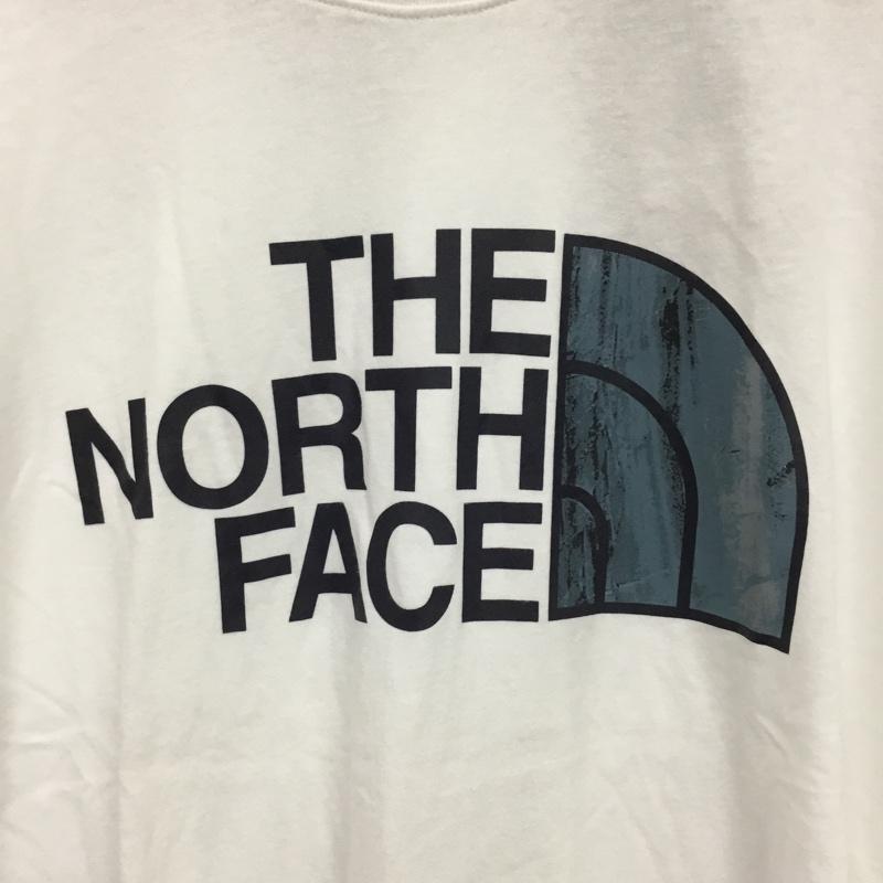 ザノースフェイス THE NORTH FACE Tシャツ 半袖 NF0A4M4P523 タグ付 M ロゴ、文字 X プリント 白 / ホワイト / メンズ USED 古着 中古 10075507