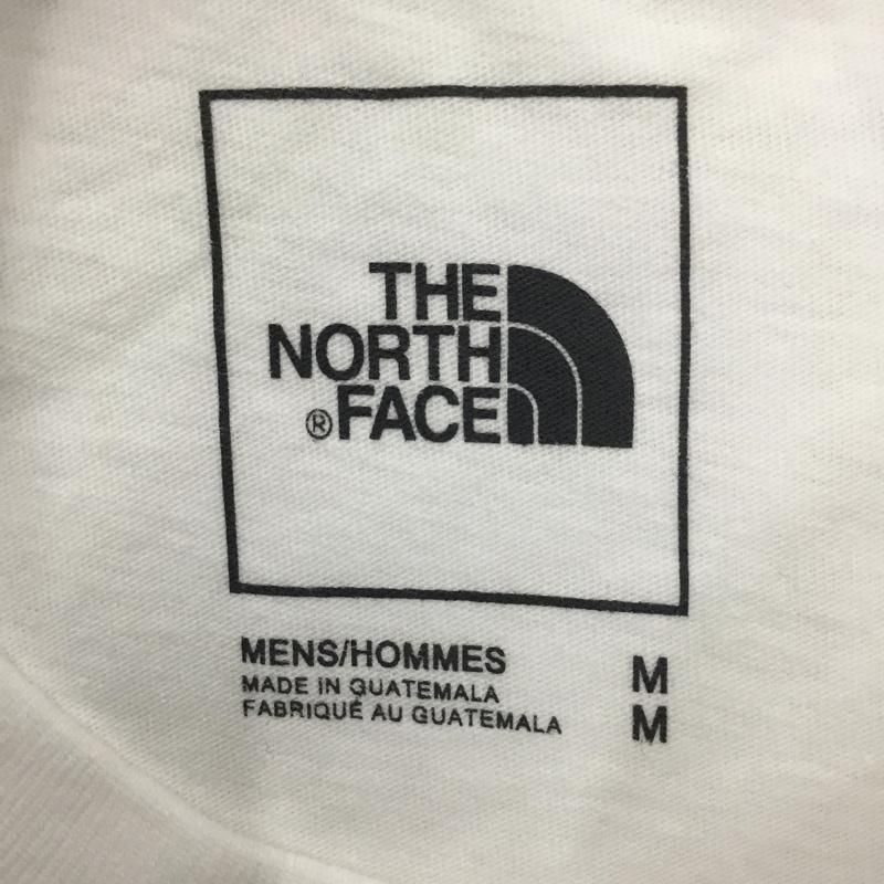 ザノースフェイス THE NORTH FACE Tシャツ 半袖 NF0A4M4P523 タグ付 M ロゴ、文字 X プリント 白 / ホワイト / メンズ USED 古着 中古 10075507
