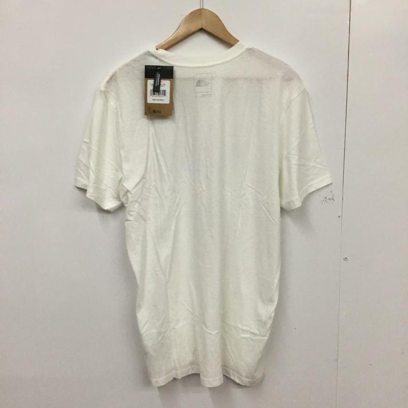ザノースフェイス THE NORTH FACE Tシャツ 半袖 NF0A4M4P523 タグ付 L ロゴ、文字 X プリント 白 / ホワイト / メンズ USED 古着 中古 10075530