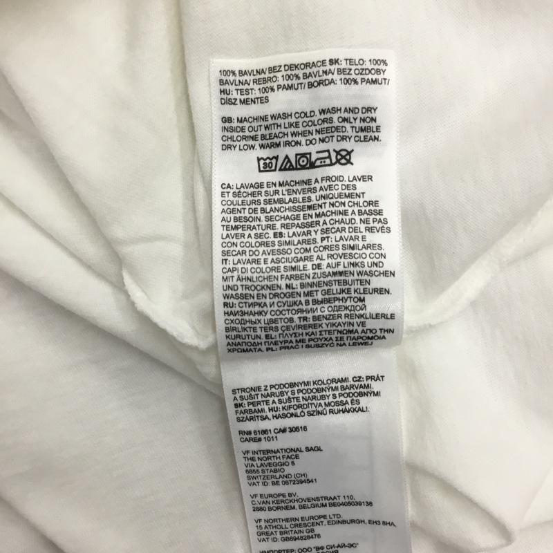 ザノースフェイス THE NORTH FACE Tシャツ 半袖 NF0A4M4P523 タグ付 L ロゴ、文字 X プリント 白 / ホワイト / メンズ USED 古着 中古 10075530