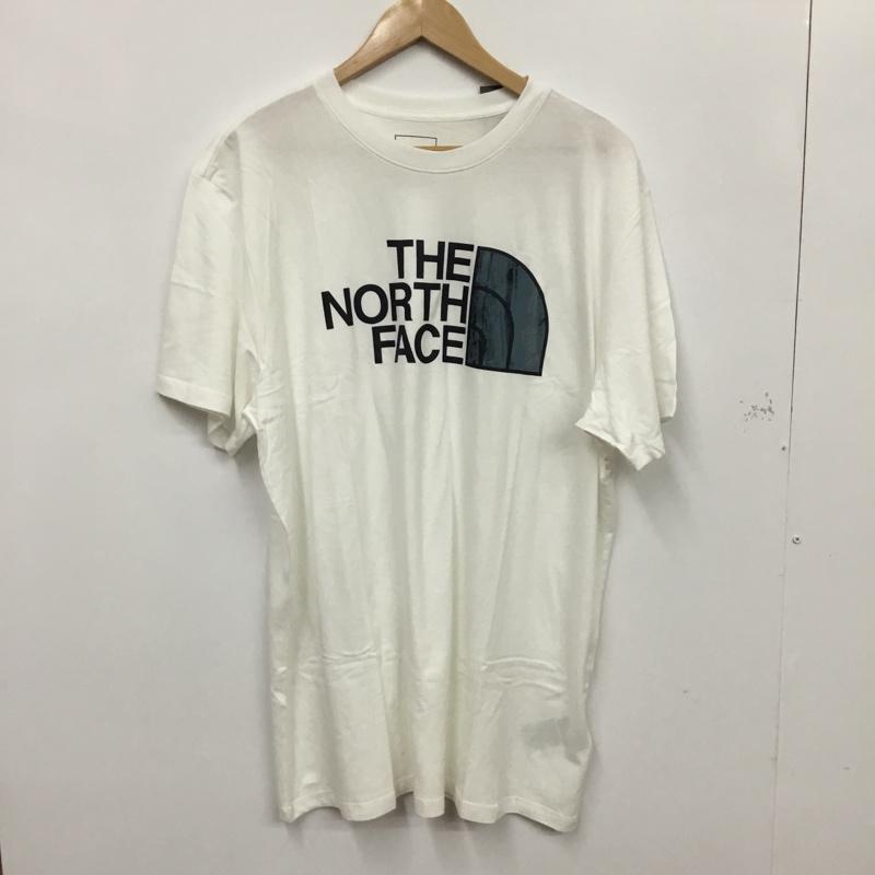 ザノースフェイス THE NORTH FACE Tシャツ 半袖 NF0A4M4P523 タグ付 XL ロゴ、文字 X プリント 白 / ホワイト / メンズ USED 古着 中古 10075533