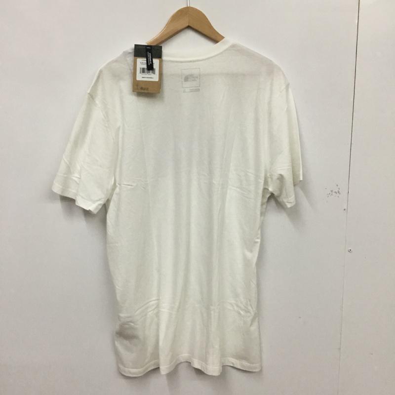 ザノースフェイス THE NORTH FACE Tシャツ 半袖 NF0A4M4P523 タグ付 XL ロゴ、文字 X プリント 白 / ホワイト / メンズ USED 古着 中古 10075533