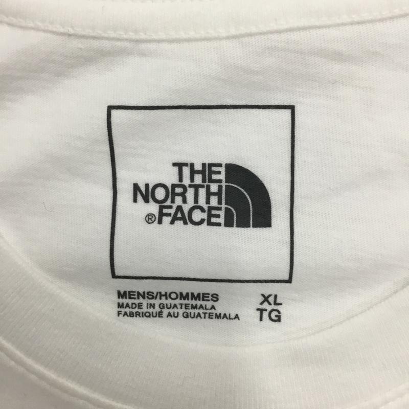 ザノースフェイス THE NORTH FACE Tシャツ 半袖 NF0A4M4P523 タグ付 XL ロゴ、文字 X プリント 白 / ホワイト / メンズ USED 古着 中古 10075533