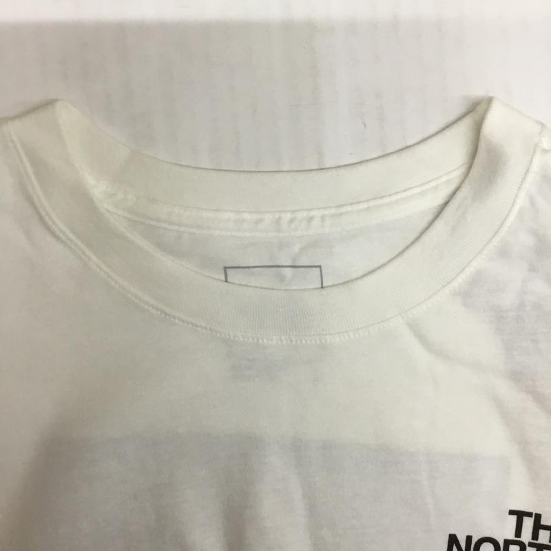 ザノースフェイス THE NORTH FACE Tシャツ 半袖 NF0A476350U タグ付 L ロゴ、文字 X プリント 白 / ホワイト / メンズ USED 古着 中古 10075552
