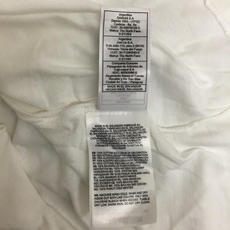 ザノースフェイス THE NORTH FACE Tシャツ 半袖 NF0A476350U タグ付 L ロゴ、文字 X プリント 白 / ホワイト / メンズ USED 古着 中古 10075552