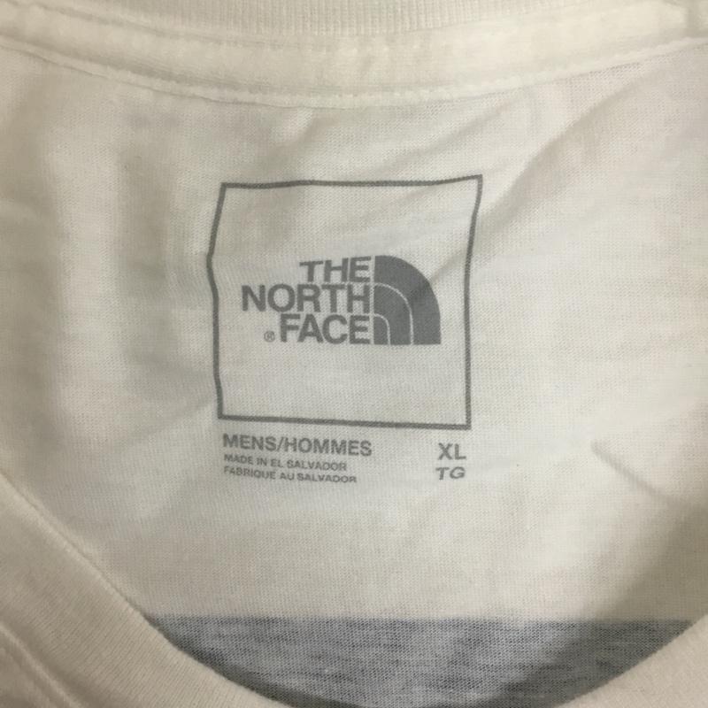 ザノースフェイス THE NORTH FACE Tシャツ 半袖 NF0A476350U タグ付 XL ロゴ、文字 X プリント 白 / ホワイト / メンズ USED 古着 中古 10075555
