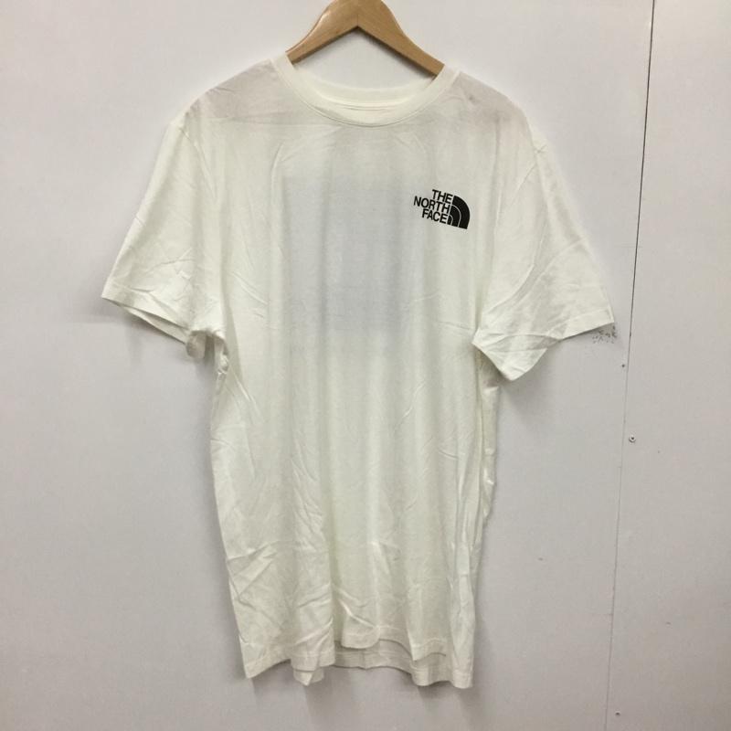 ザノースフェイス THE NORTH FACE Tシャツ 半袖 NF0A476350U タグ付 XL ロゴ、文字 X プリント 白 / ホワイト / メンズ USED 古着 中古 10075561