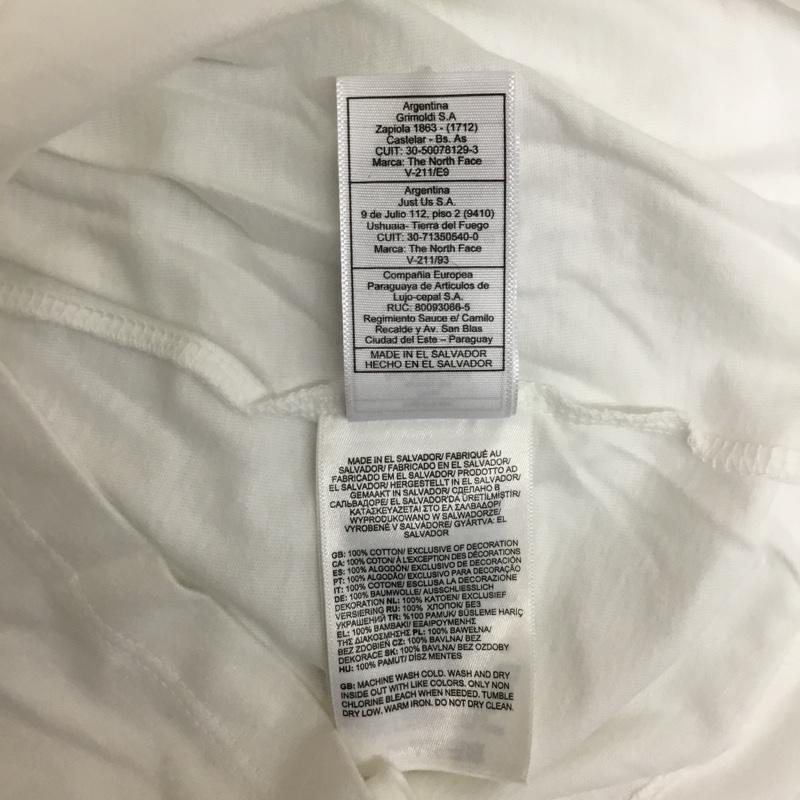 ザノースフェイス THE NORTH FACE Tシャツ 半袖 NF0A476350U タグ付 XL ロゴ、文字 X プリント 白 / ホワイト / メンズ USED 古着 中古 10075561