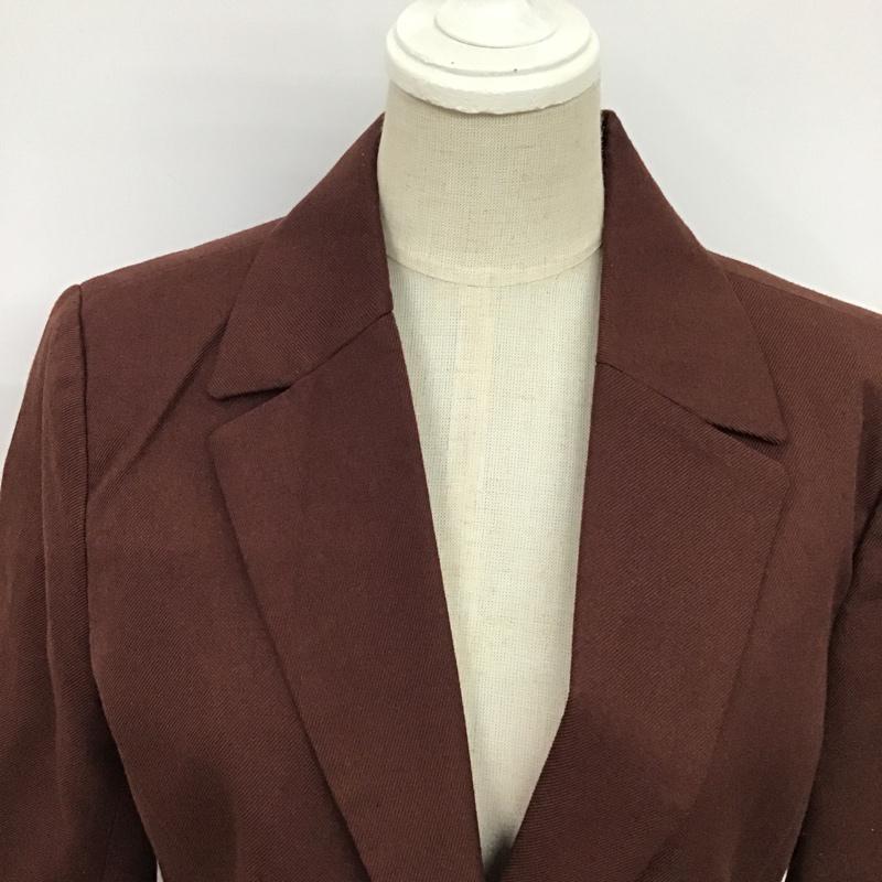 スライ SLY ジャケット、上着 ジャケット、ブレザー 030AAA30-0870 1 無地 えんじ / ワインレッド / レディース USED 古着 中古 10075587