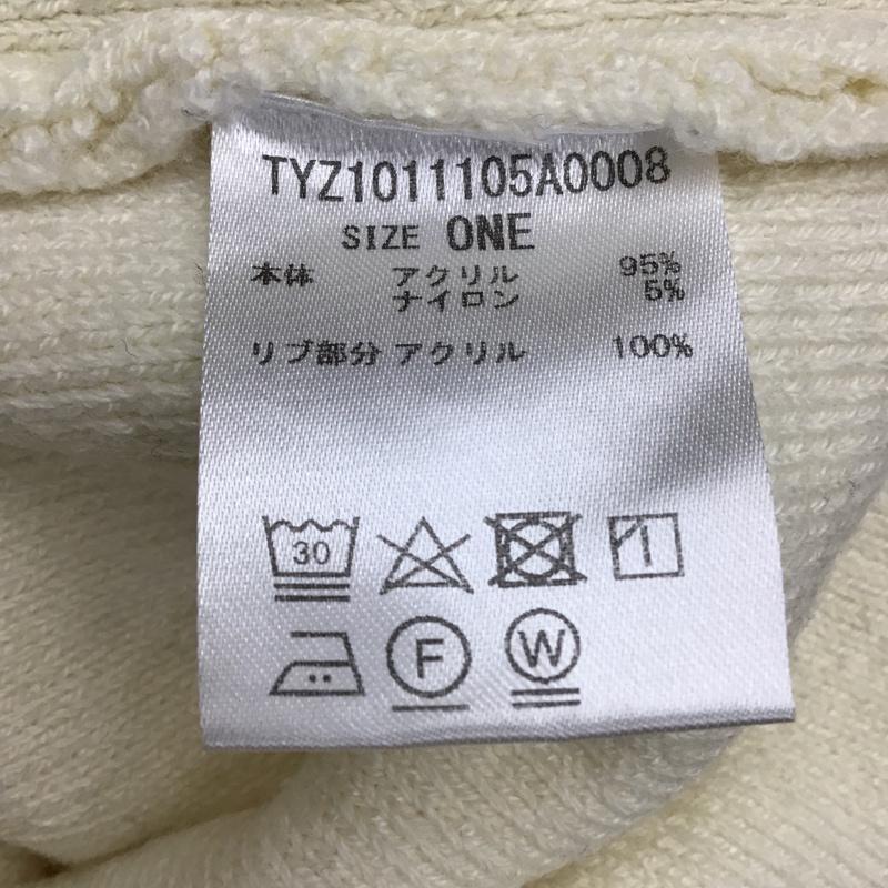 チャオパニックティピー CIAOPANIC TYPY ニット、セーター 長袖 無地 白 / ホワイト / レディース USED 古着 中古 10075589