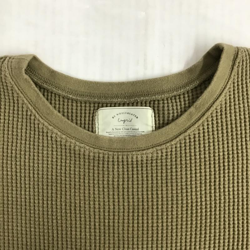 アングリッド Ungrid Tシャツ 長袖 FREE 無地 マルチカラー / マルチカラー / レディース USED 古着 中古 10075619