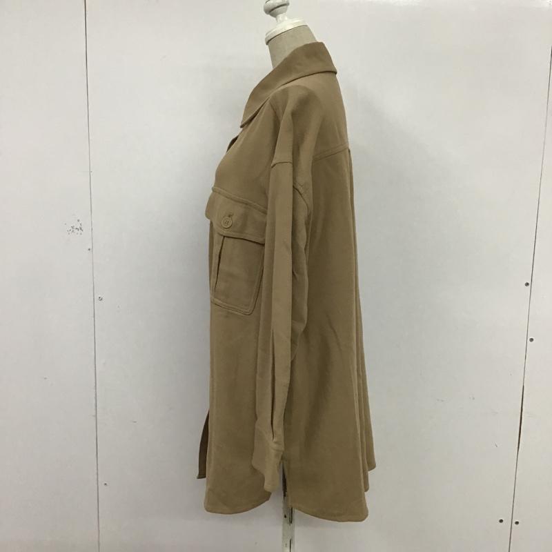 グローバルワーク GLOBAL WORK ジャケット、上着 ジャケット、ブレザー FREE 無地 ベージュ / ベージュ / レディース USED 古着 中古 10075636