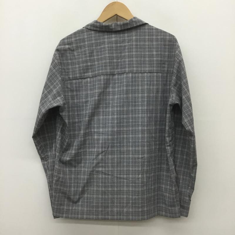 グローバルワーク GLOBAL WORK シャツ、ブラウス 長袖 S チェック 灰 / グレー / メンズ USED 古着 中古 10075712