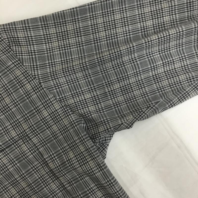 グローバルワーク GLOBAL WORK シャツ、ブラウス 長袖 S チェック 灰 / グレー / メンズ USED 古着 中古 10075712