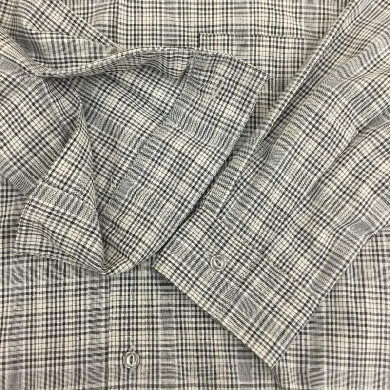 グローバルワーク GLOBAL WORK シャツ、ブラウス 長袖 S チェック 灰 / グレー / メンズ USED 古着 中古 10075712