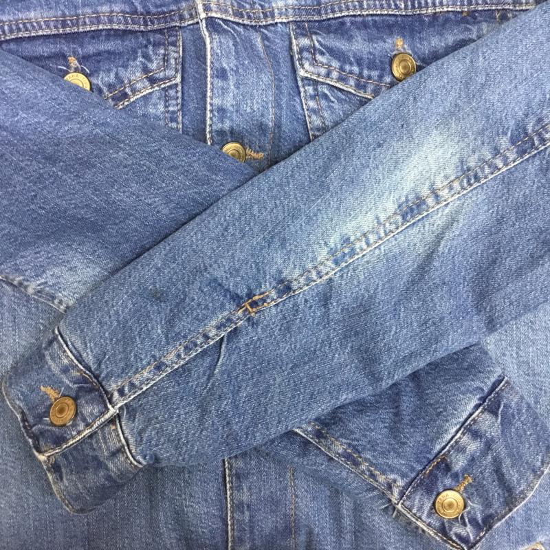 ザラ ZARA コート コート一般 デニム 内ボア XS 無地 インディゴ / インディゴ / レディース USED 古着 中古 10075786