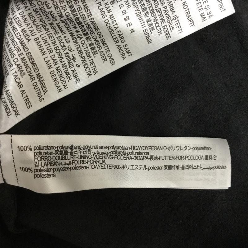 ザラ ZARA ワンピース ひざ丈スカート L 無地 黒 / ブラック / レディース USED 古着 中古 10075820