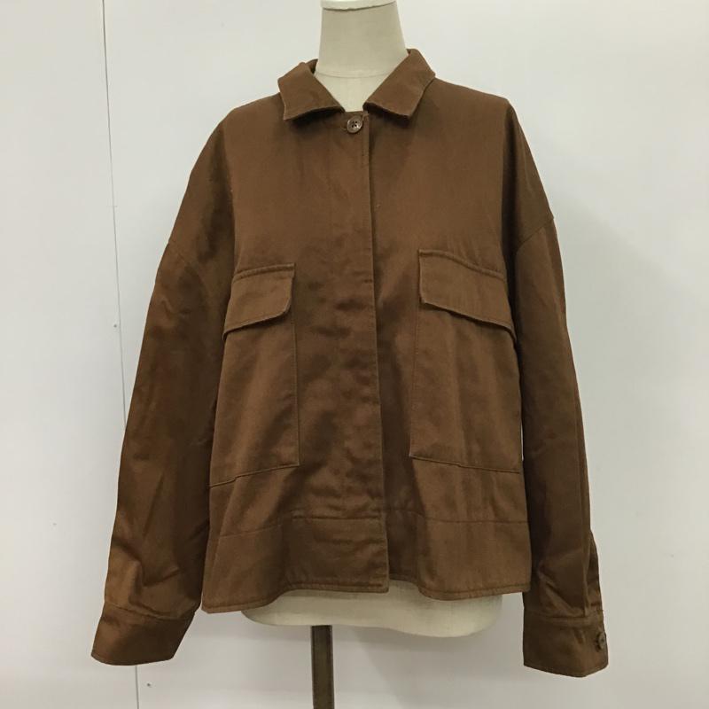 アーバンリサーチ URBAN RESEARCH ジャケット、上着 ジャケット、ブレザー WH94-27M002 オーバーワークシャツ FREE 無地 ダークブラウン / ダークブラウン / レディース USED 古着 中古 10076055