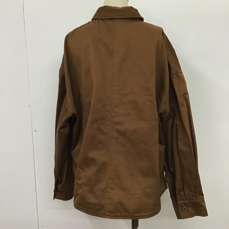 アーバンリサーチ URBAN RESEARCH ジャケット、上着 ジャケット、ブレザー WH94-27M002 オーバーワークシャツ FREE 無地 ダークブラウン / ダークブラウン / レディース USED 古着 中古 10076055