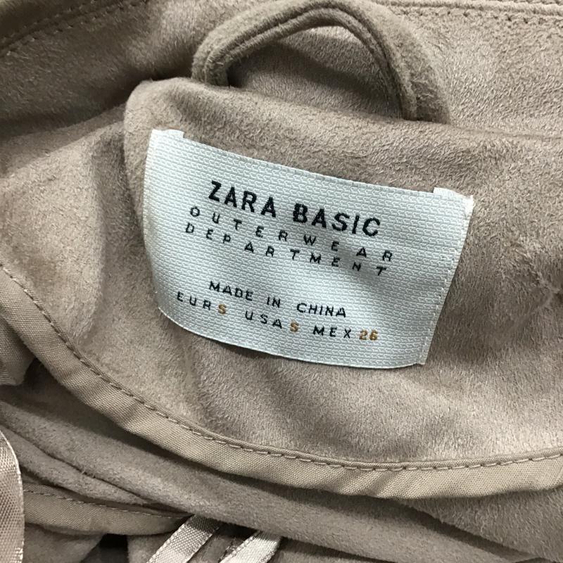 ザラベーシック ZARA BASIC コート コート一般 S 無地 ベージュ / ベージュ / レディース USED 古着 中古 10076060