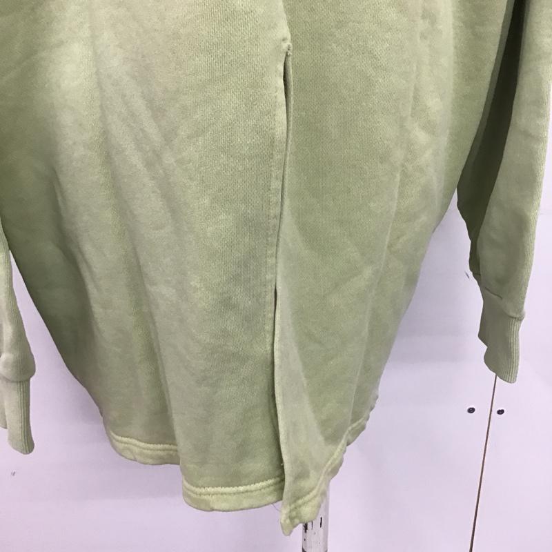 ローリーズファーム LOWRYS FARM トレーナー 長袖 FREE 無地 薄緑 / ライトグリーン / レディース USED 古着 中古 10076073
